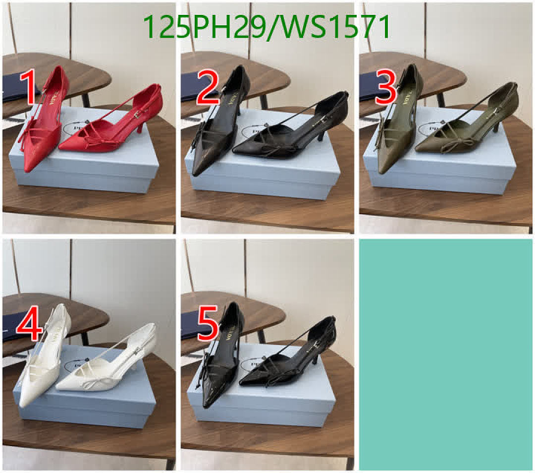 Prada-Women Shoes Code: WS1571 $: 125USD
