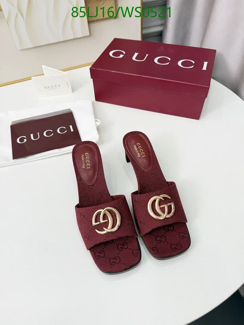 Gucci-Women Shoes Code: WS0521 $: 85USD