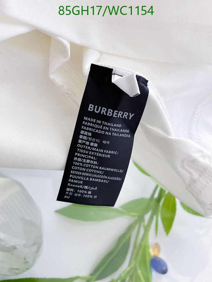 Burberry-Clothing Code: WC1154 $: 85USD