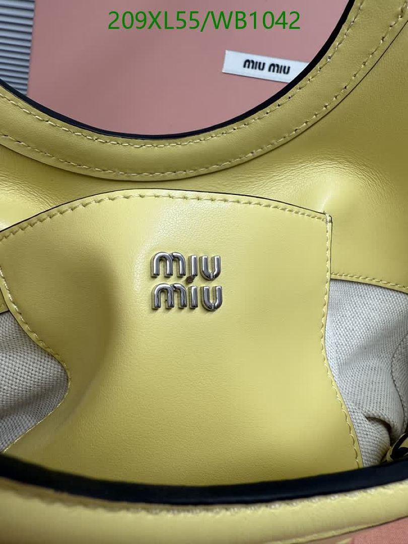 Miu Miu-Bag-Mirror Quality Code: WB1042 $: 209USD