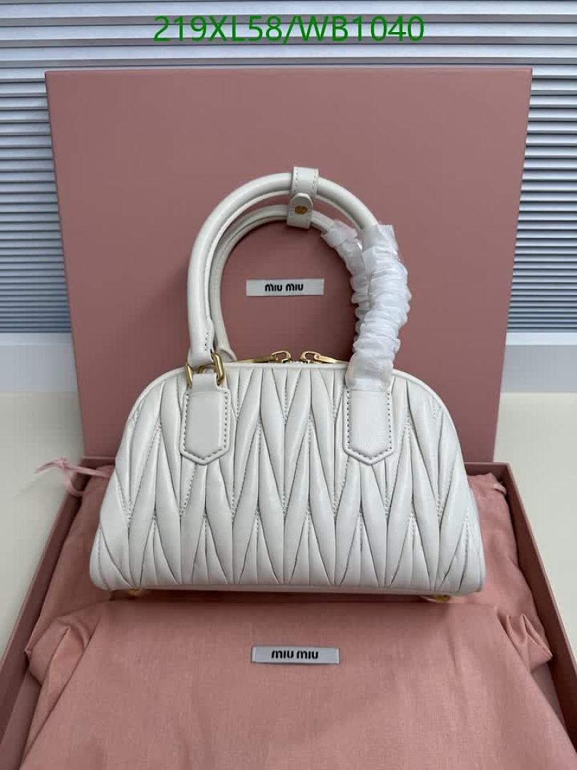 Miu Miu-Bag-Mirror Quality Code: WB1040 $: 219USD