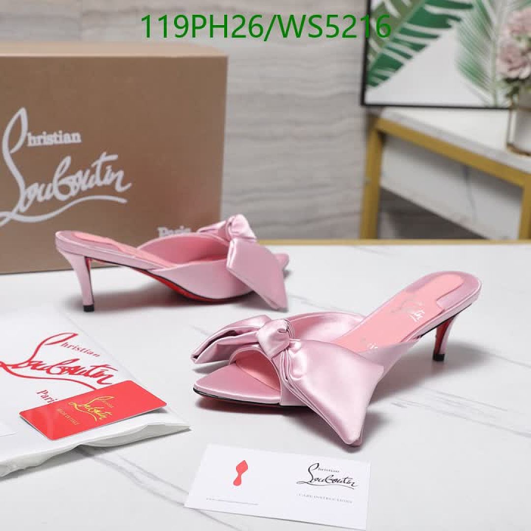 Christian Louboutin-Women Shoes Code: WS5216 $: 119USD