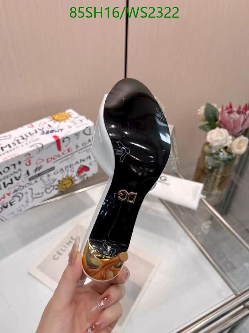 D&G-Women Shoes Code: WS2322 $: 85USD