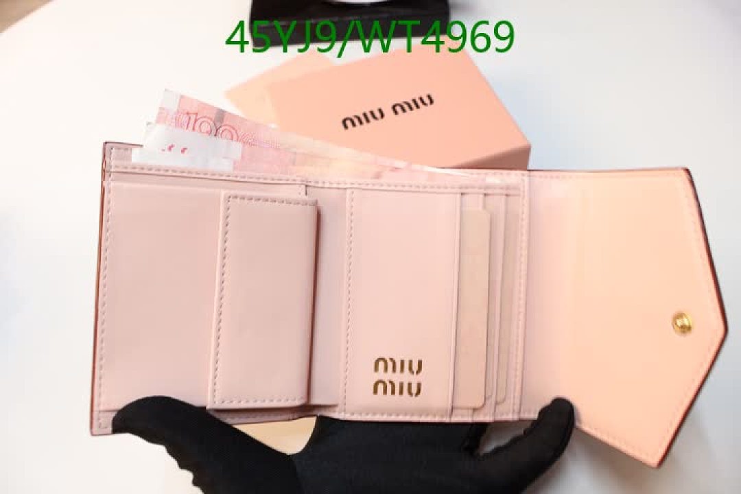 Miu Miu-Wallet-4A Quality Code: WT4969 $: 45USD