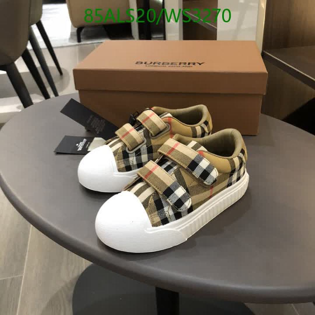 Burberry-Kids shoes Code: WS3270 $: 85USD
