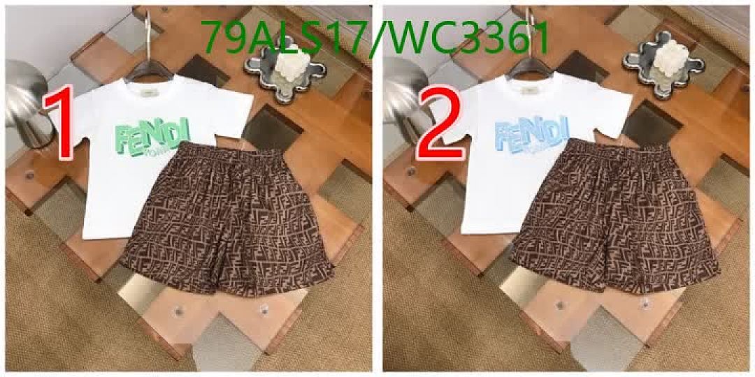 Fendi-Kids clothing Code: WC3361 $: 79USD