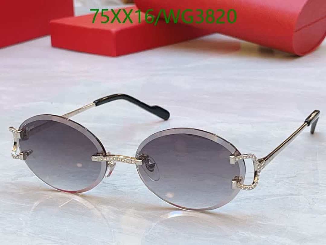 Cartier-Glasses Code: WG3820 $: 75USD