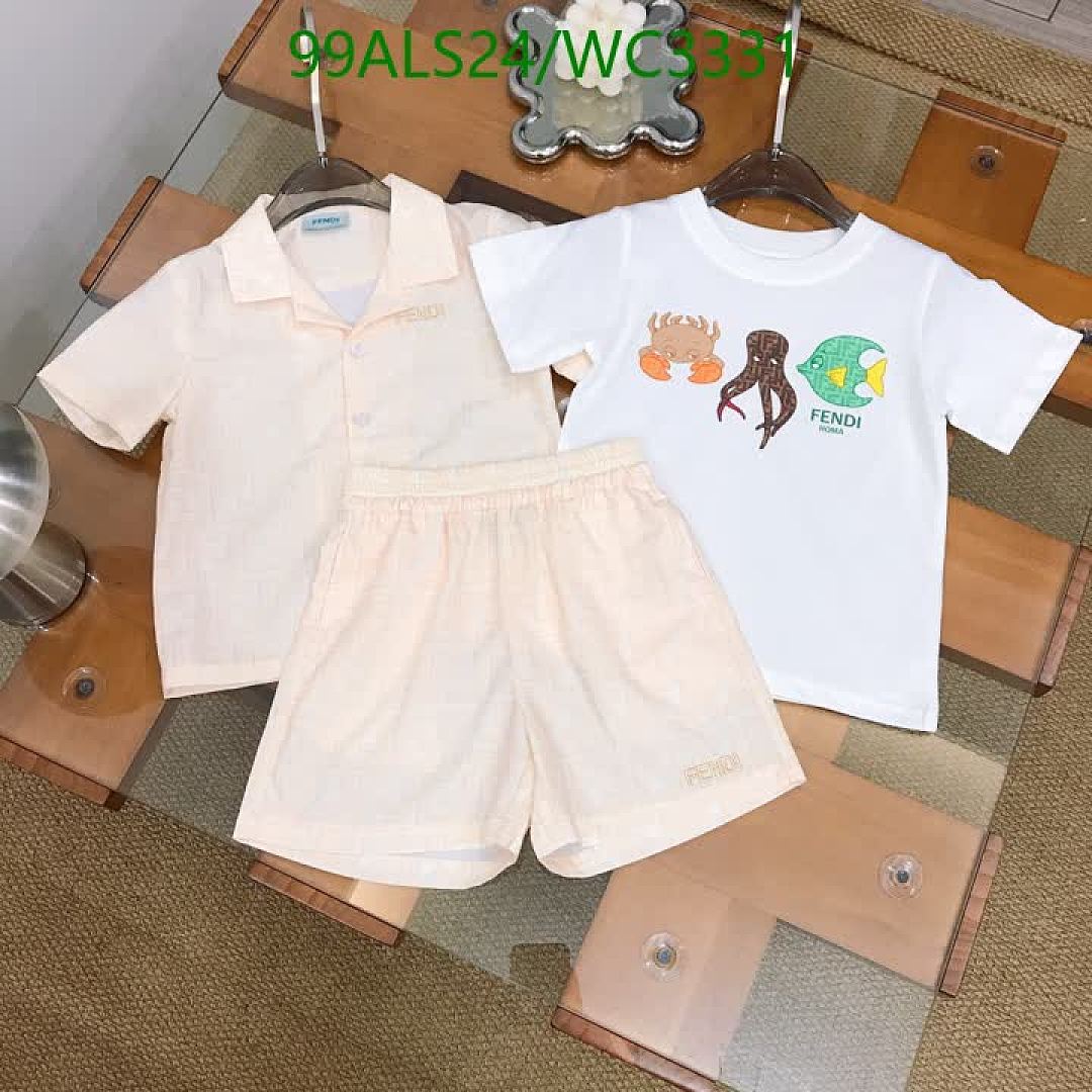 Fendi-Kids clothing Code: WC3331 $: 99USD