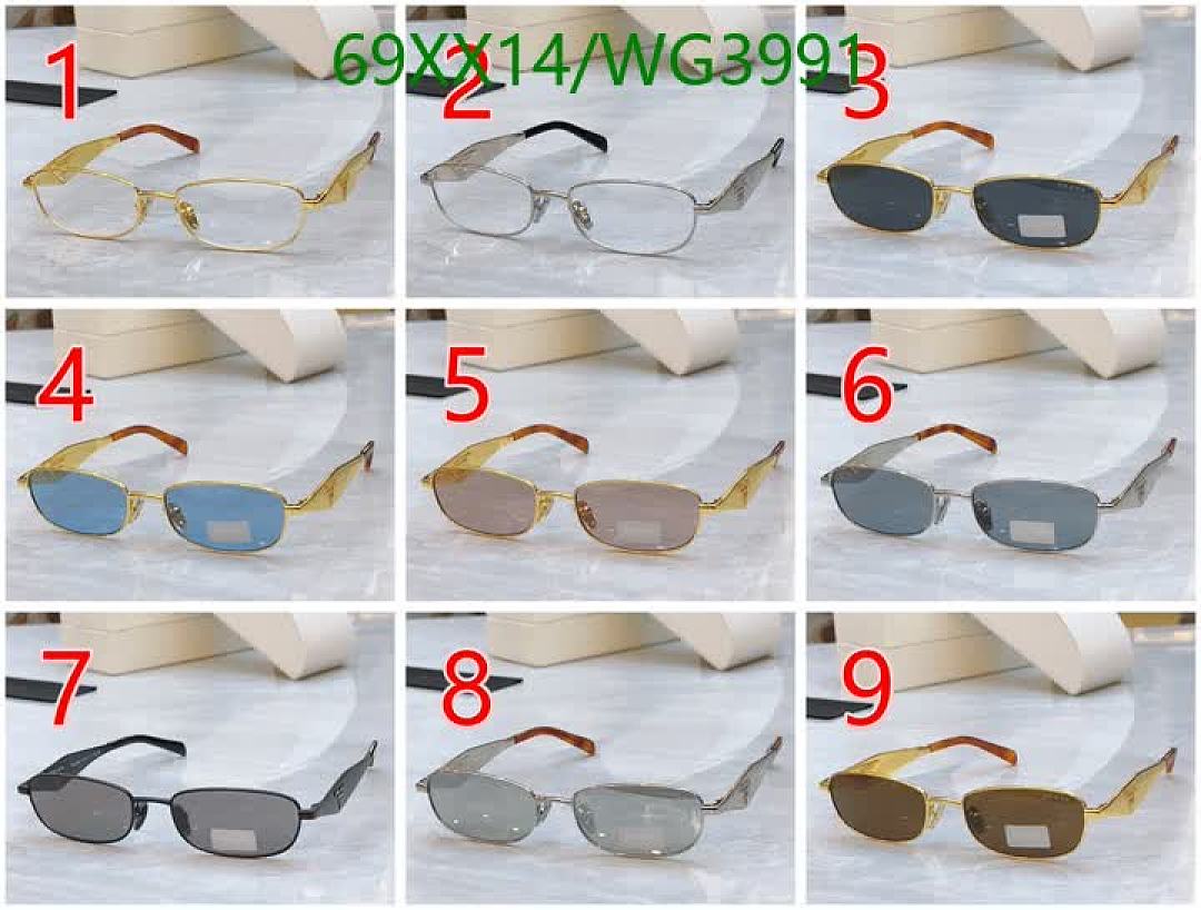 Prada-Glasses Code: WG3991 $: 69USD