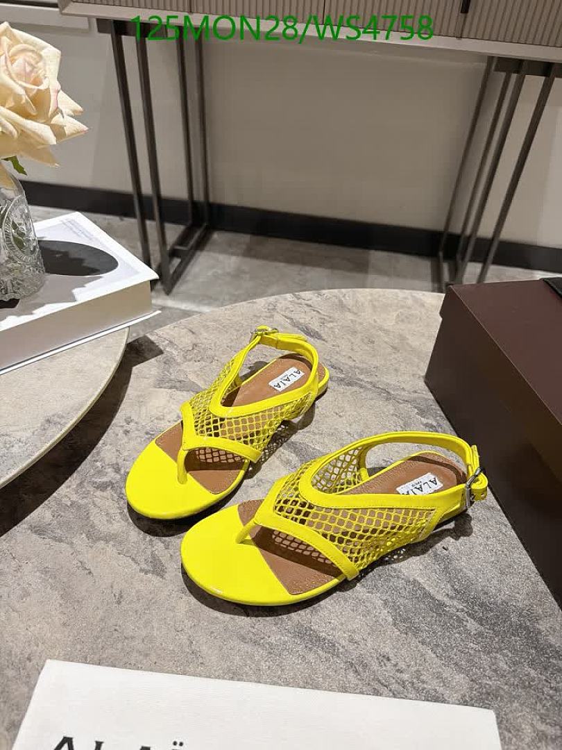 Alaia-Women Shoes Code: WS4758 $: 125USD