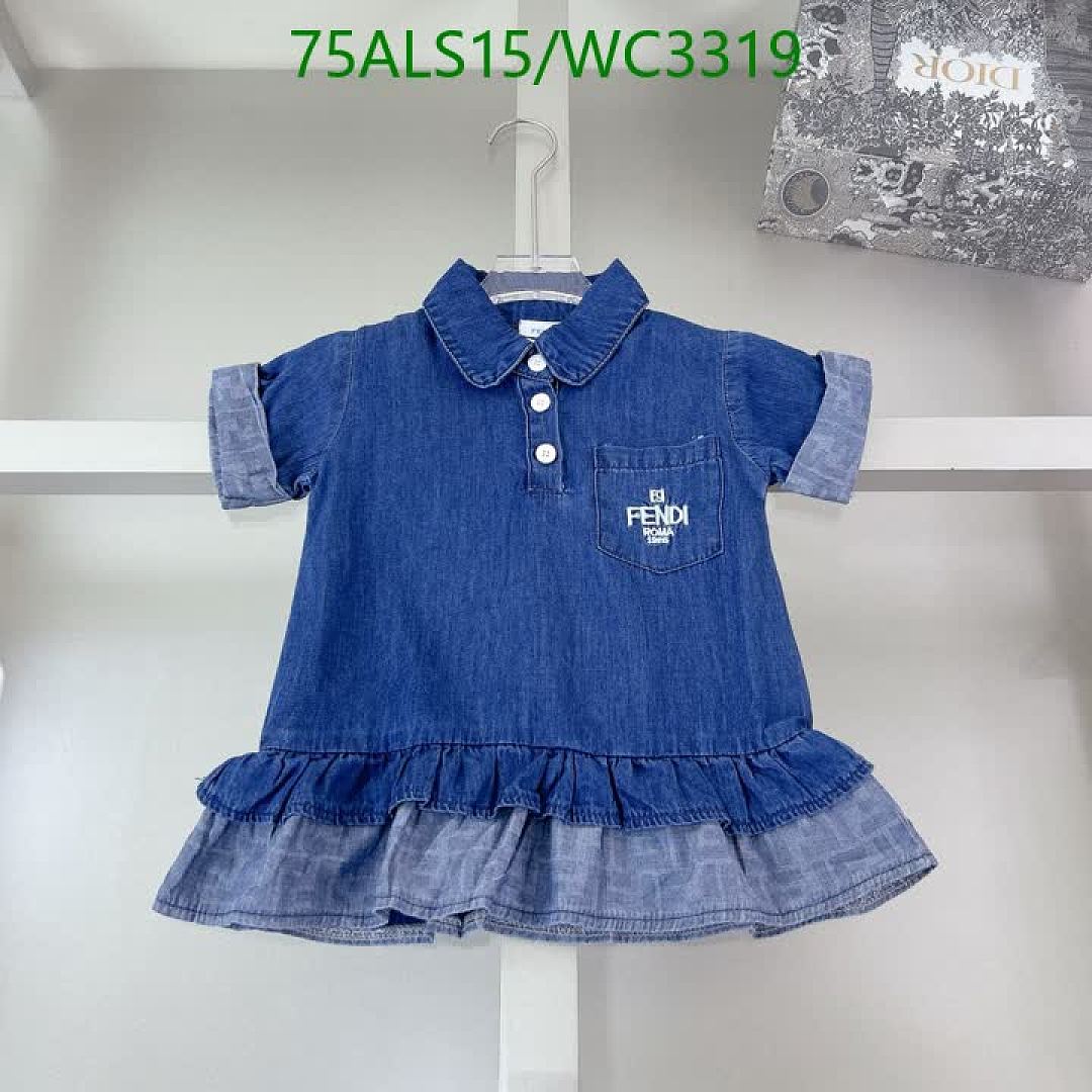 Fendi-Kids clothing Code: WC3319 $: 75USD