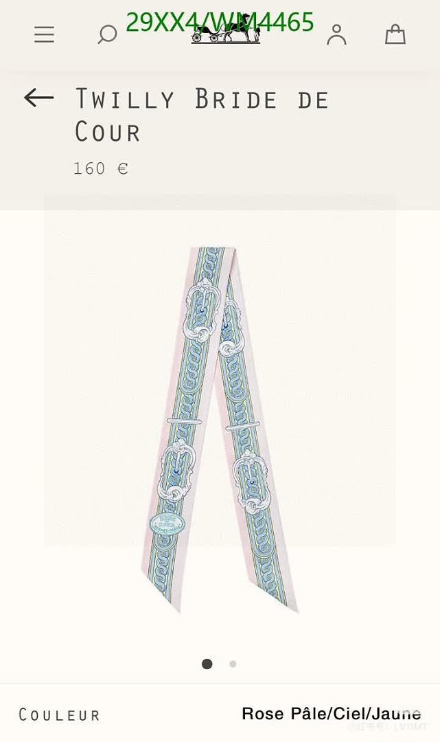 Hermes-Scarf Code: WM4465 $: 29USD