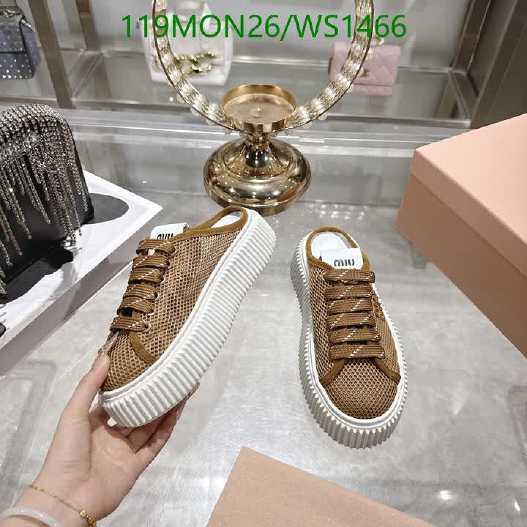 Miu Miu-Women Shoes Code: WS1466 $: 119USD