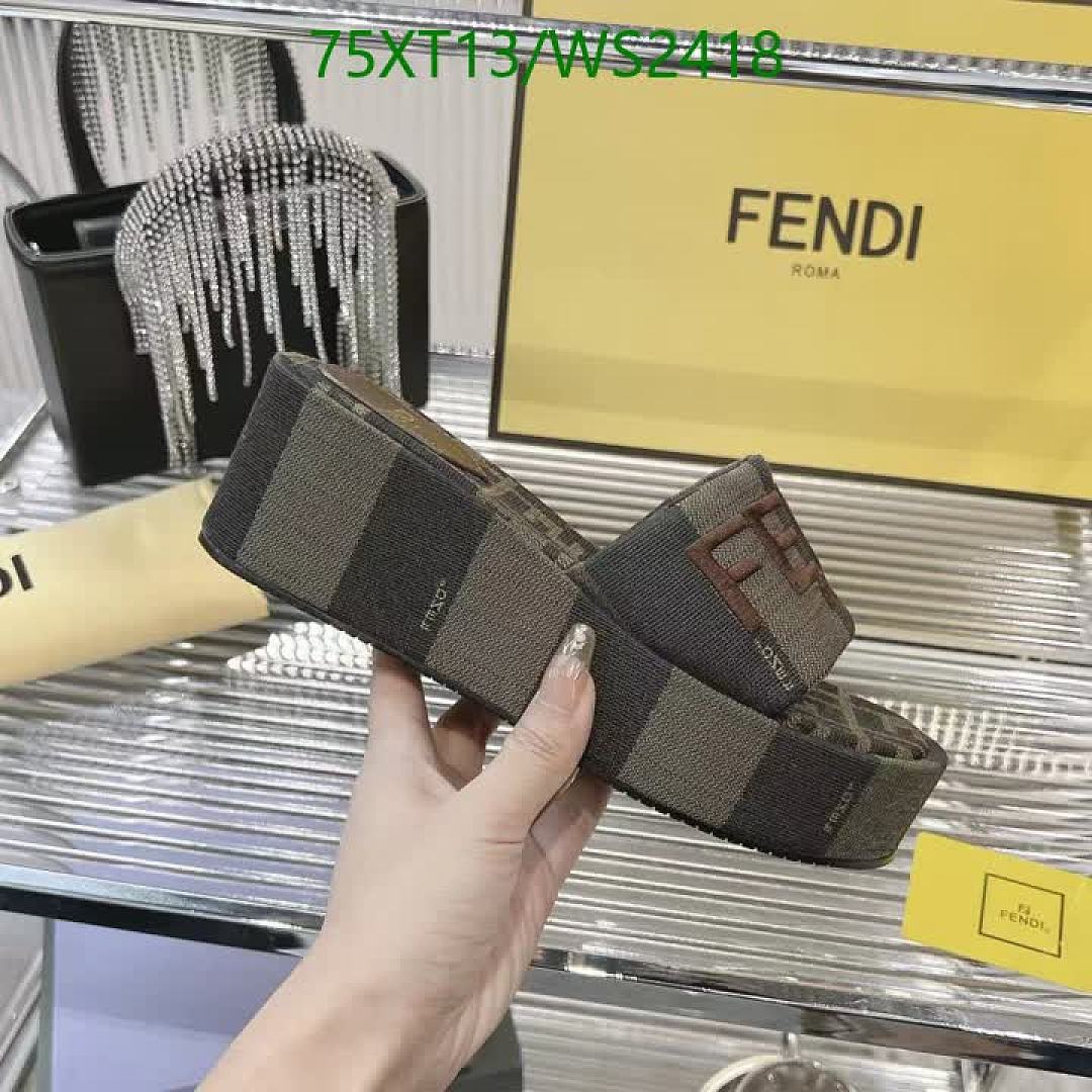 Fendi-Women Shoes Code: WS2418 $: 75USD