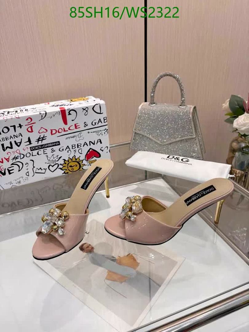 D&G-Women Shoes Code: WS2322 $: 85USD