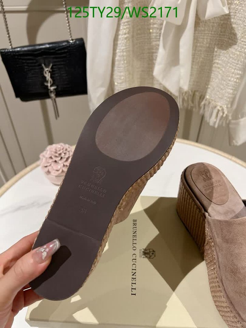Brunello Cucinelli-Women Shoes Code: WS2171 $: 125USD
