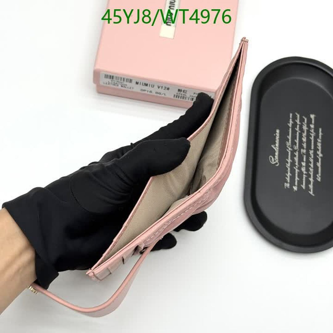 Miu Miu-Wallet-4A Quality Code: WT4976 $: 45USD