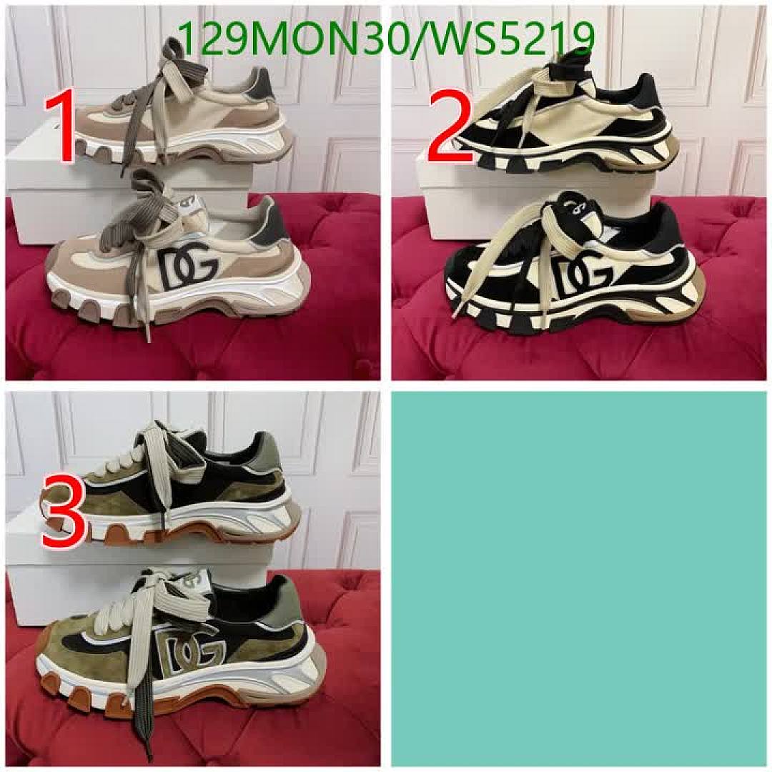 D&G-Men shoes Code: WS5219 $: 129USD