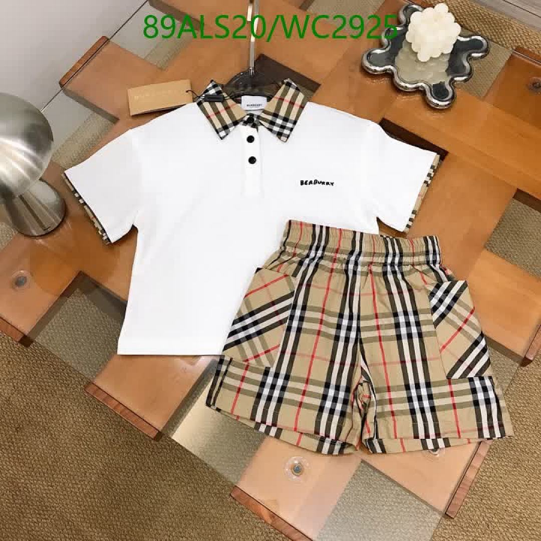 Burberry-Kids Clothing Code: WC2925 $: 89USD