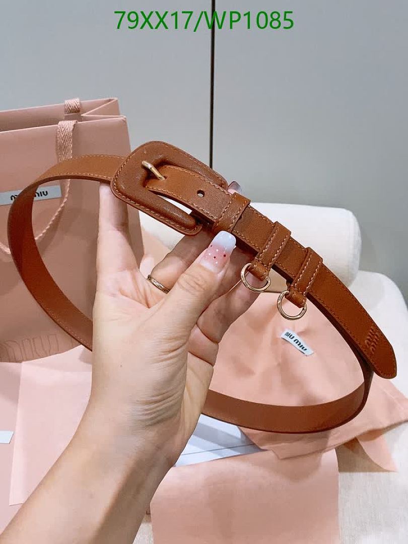 MIU MIU-Belts Code: WP1085 $: 79USD