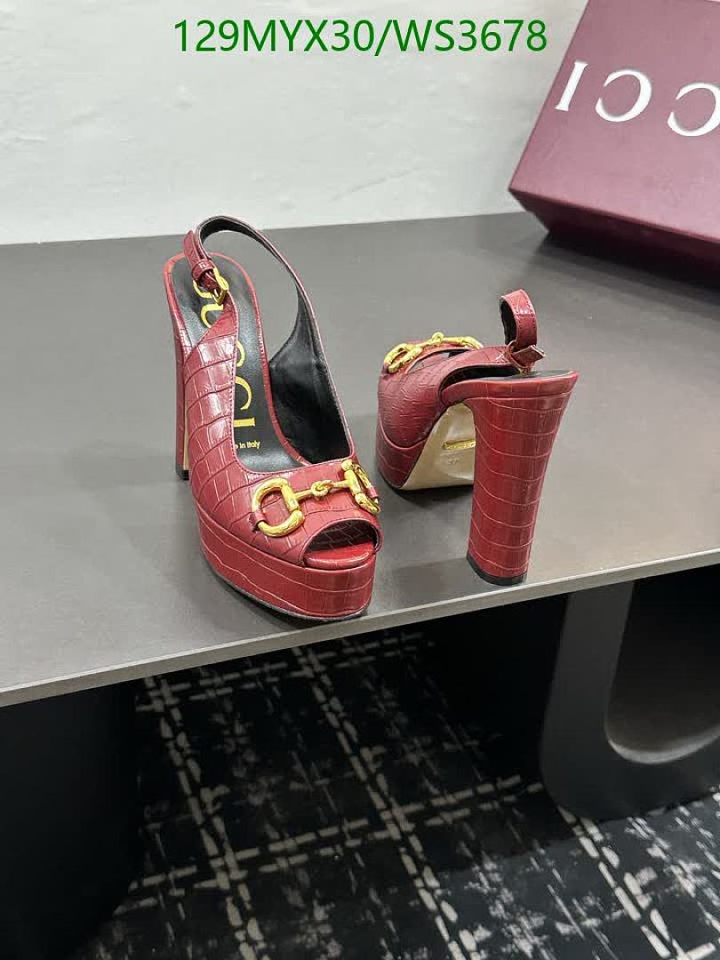 Gucci-Women Shoes Code: WS3678 $: 129USD