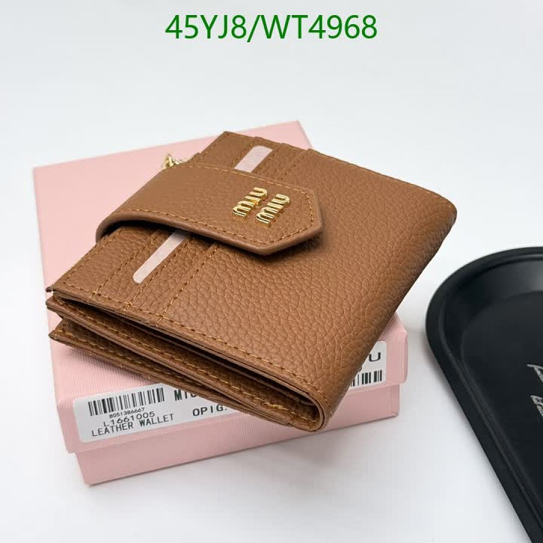 Miu Miu-Wallet-4A Quality Code: WT4968 $: 45USD