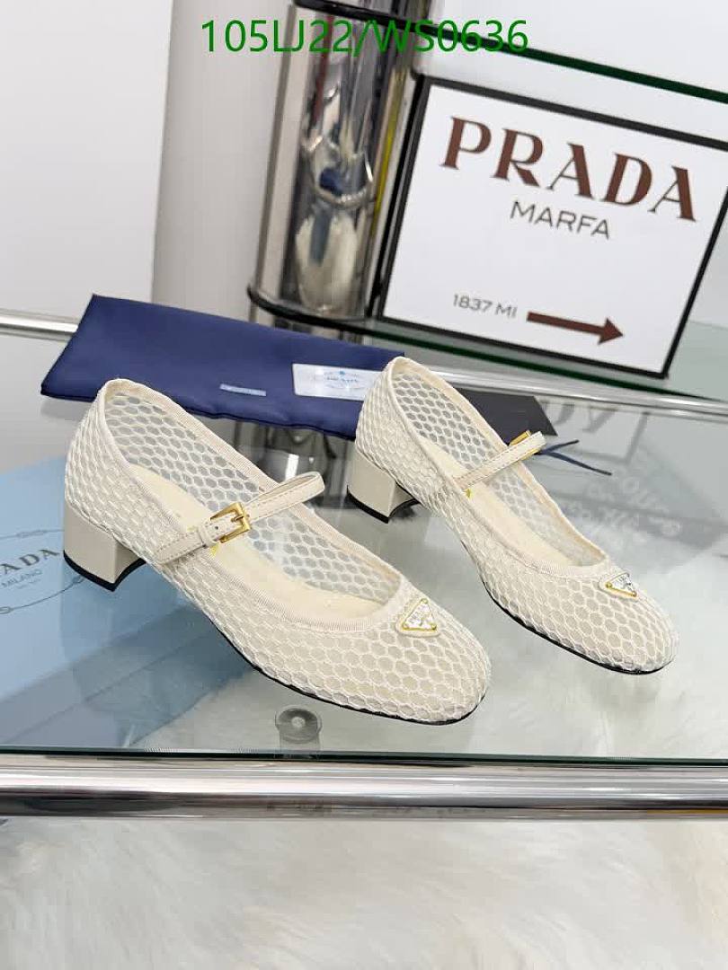 Prada-Women Shoes Code: WS0636 $: 105USD