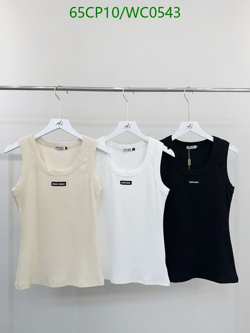 Miu Miu-Clothing Code: WC0543 $: 65USD
