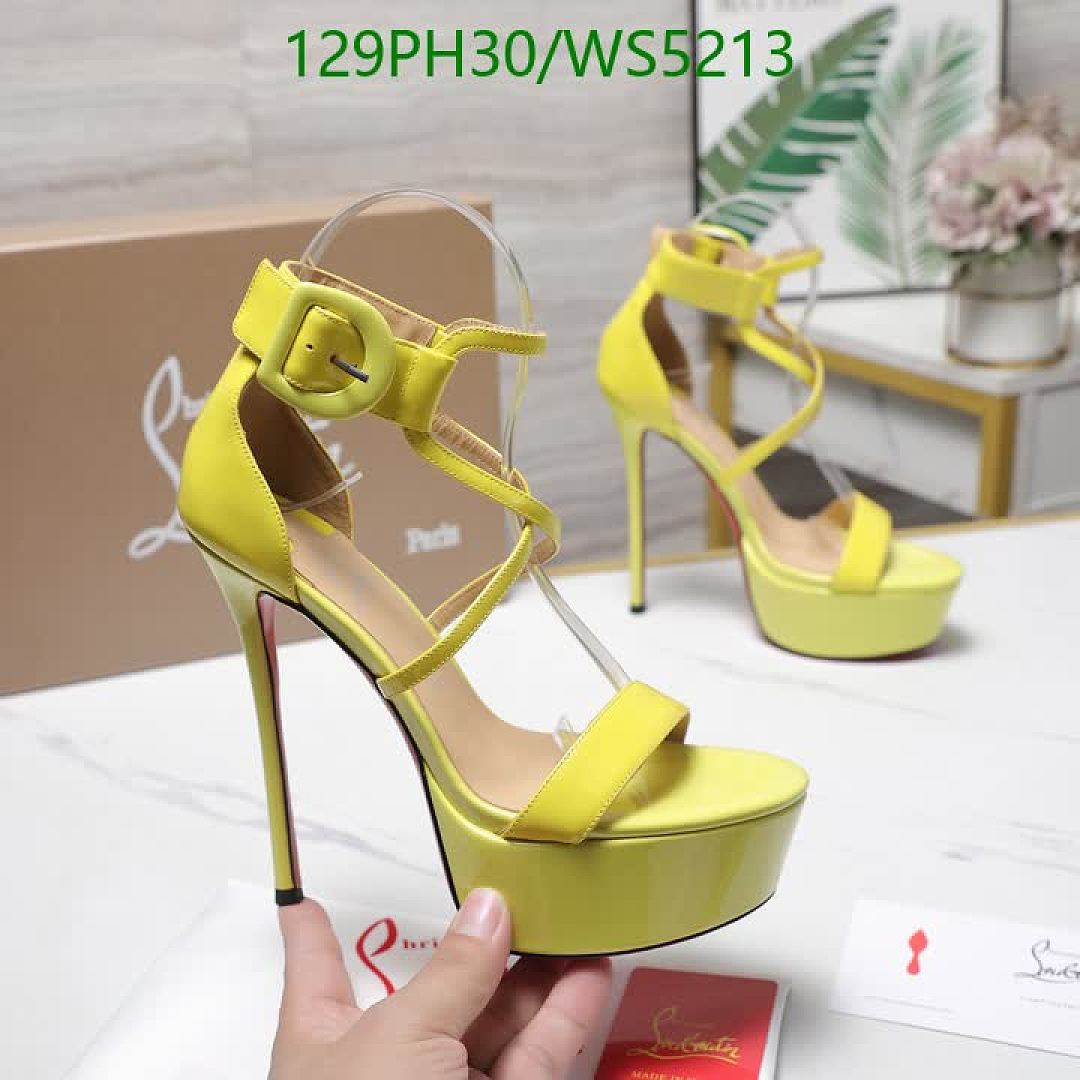 Christian Louboutin-Women Shoes Code: WS5213 $: 129USD