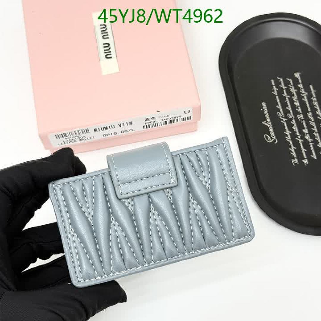 Miu Miu-Wallet-4A Quality Code: WT4962 $: 45USD