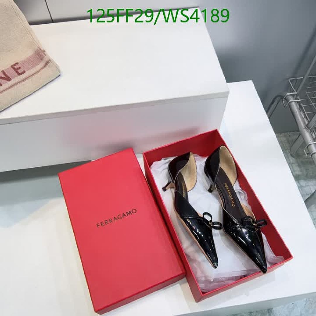 Ferragamo-Women Shoes Code: WS4189 $: 125USD