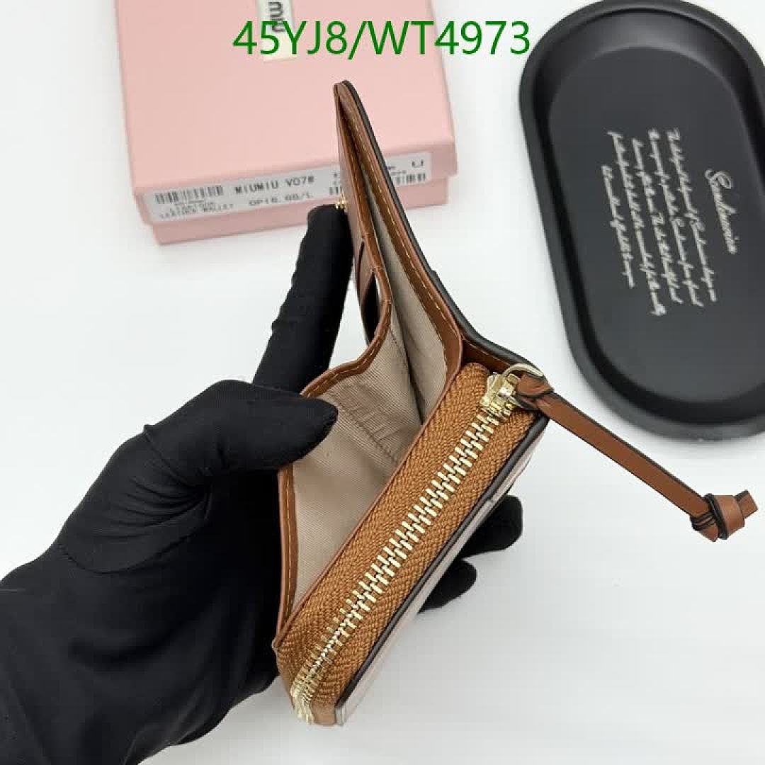 Miu Miu-Wallet-4A Quality Code: WT4973 $: 45USD
