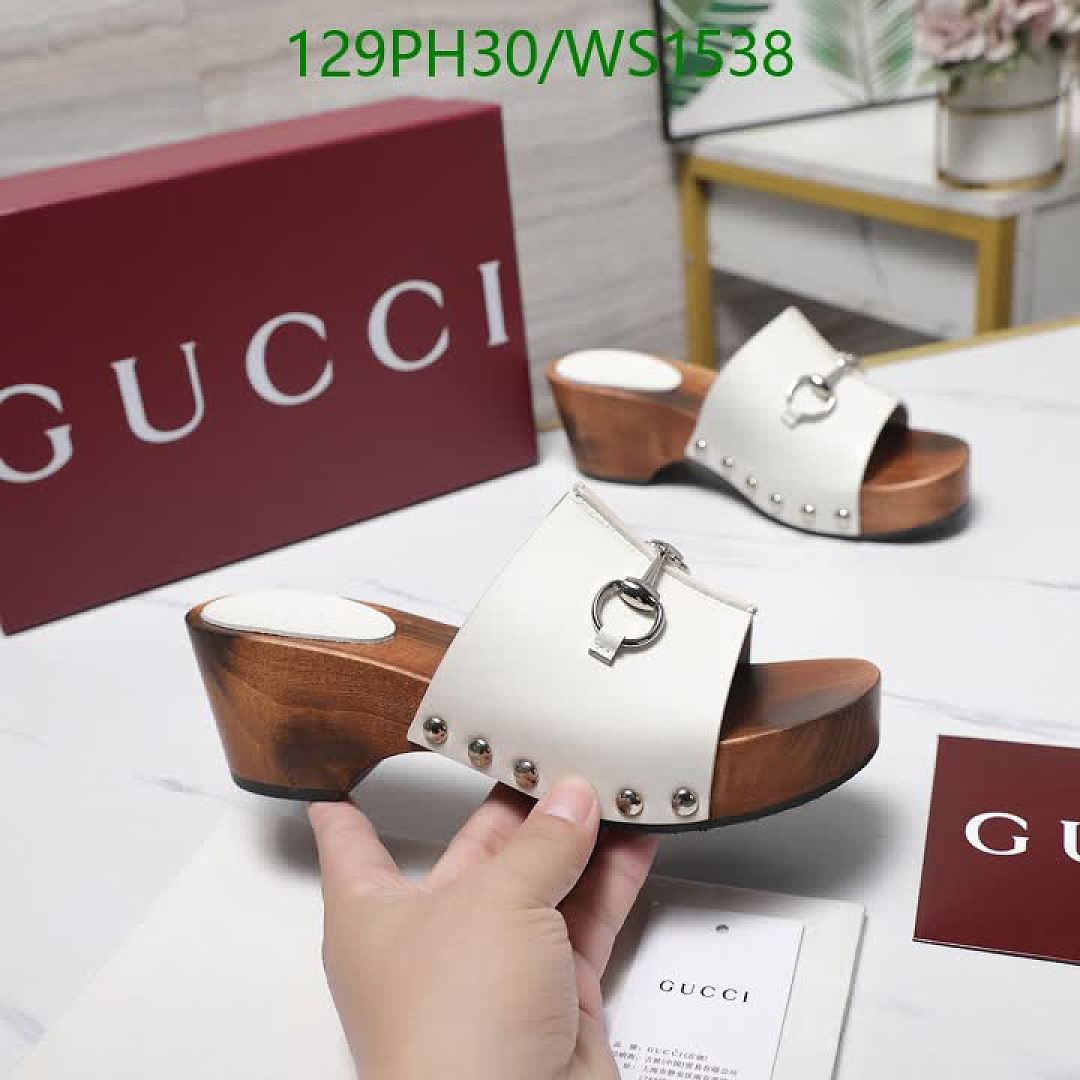 Gucci-Women Shoes Code: WS1538 $: 129USD