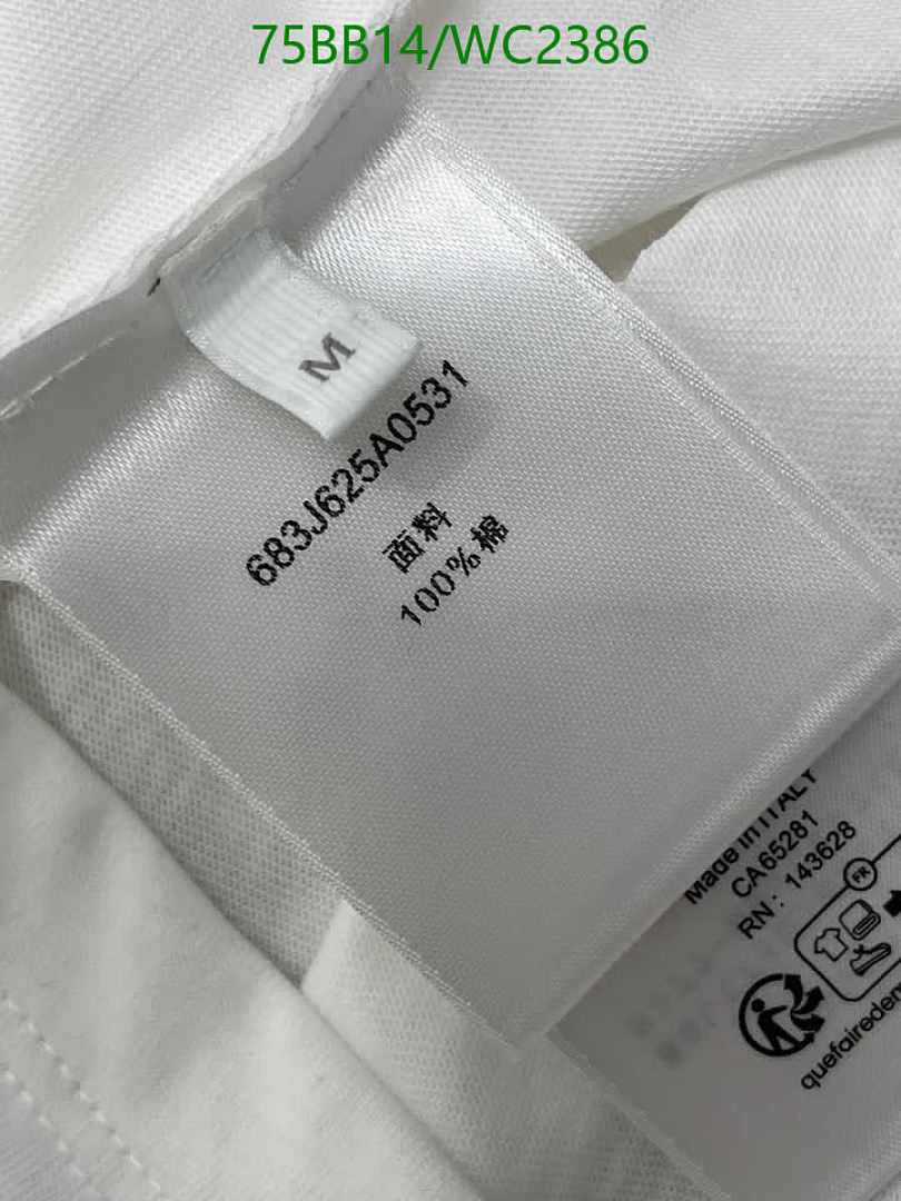 Dior-Clothing Code: WC2386 $: 75USD