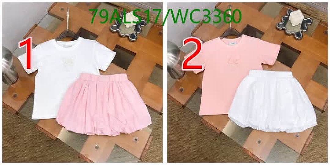 Fendi-Kids clothing Code: WC3360 $: 79USD