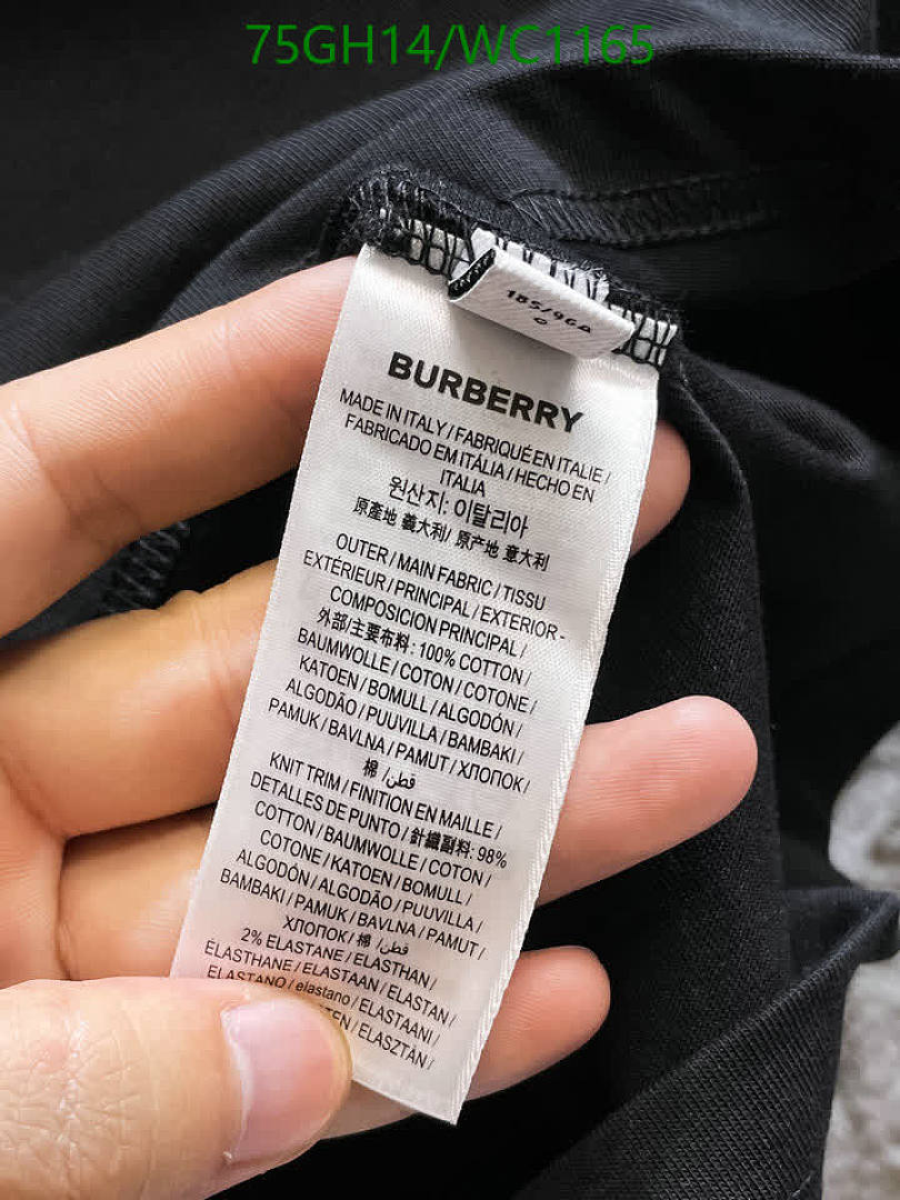 Burberry-Clothing Code: WC1165 $: 75USD