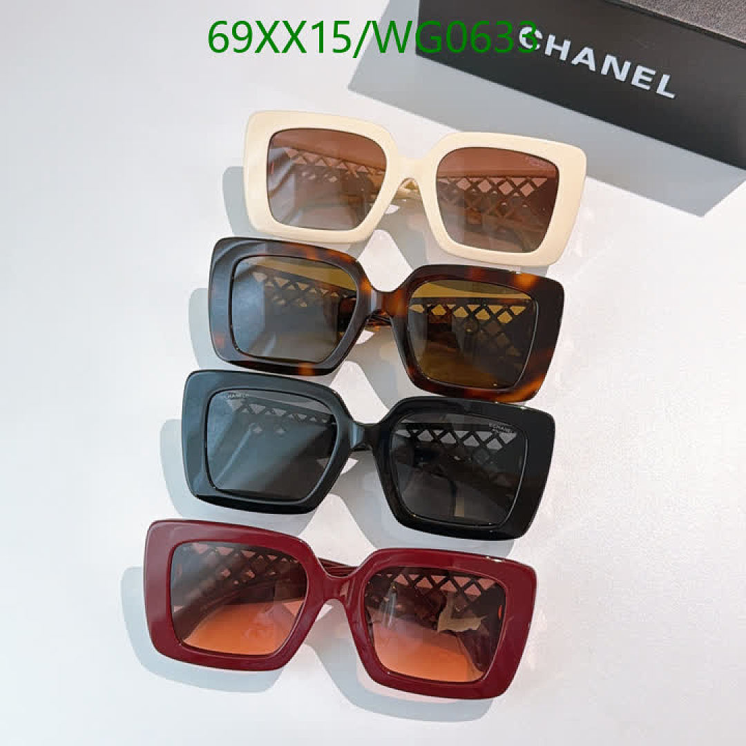 Chanel-Glasses Code: WG0633 $: 69USD