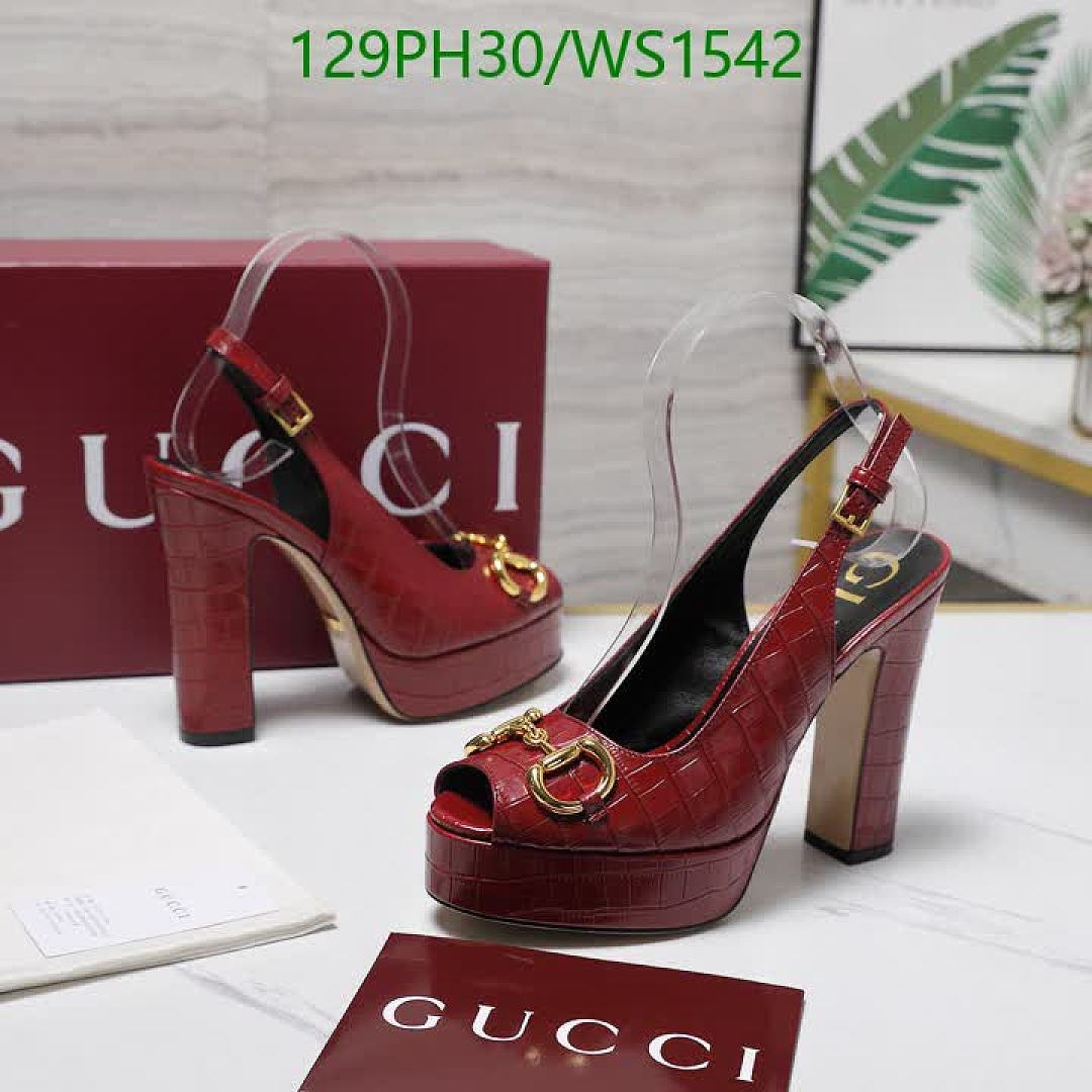 Gucci-Women Shoes Code: WS1542 $: 129USD