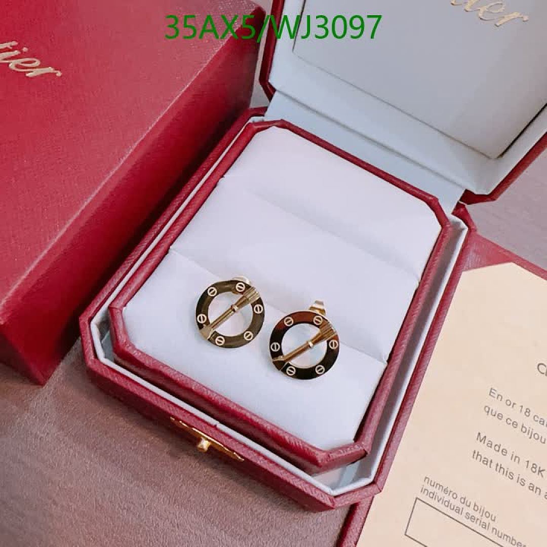 Cartier-Jewelry Code: WJ3097 $: 35USD
