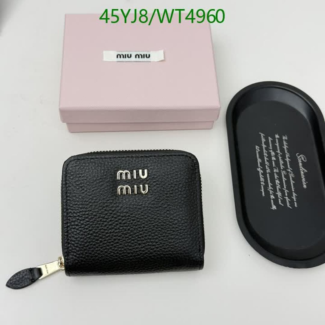 Miu Miu-Wallet-4A Quality Code: WT4960 $: 45USD