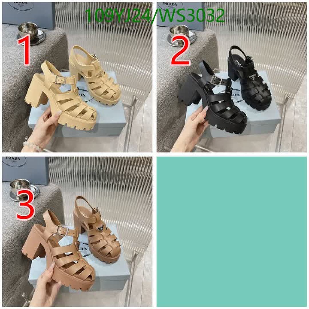 Prada-Women Shoes Code: WS3032 $: 109USD