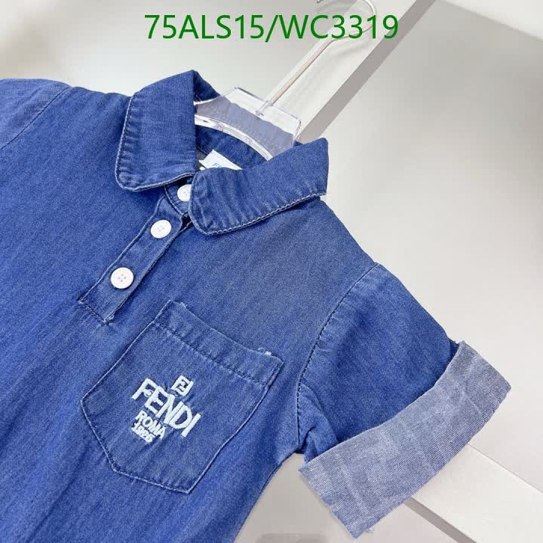 Fendi-Kids clothing Code: WC3319 $: 75USD