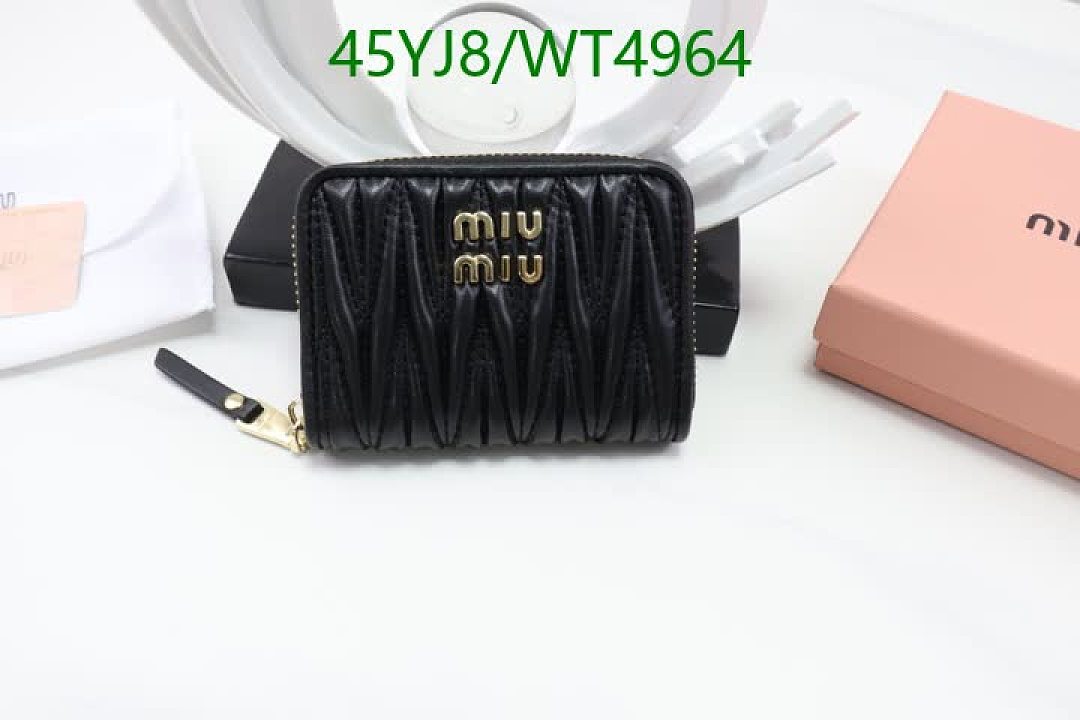 Miu Miu-Wallet-4A Quality Code: WT4964 $: 45USD
