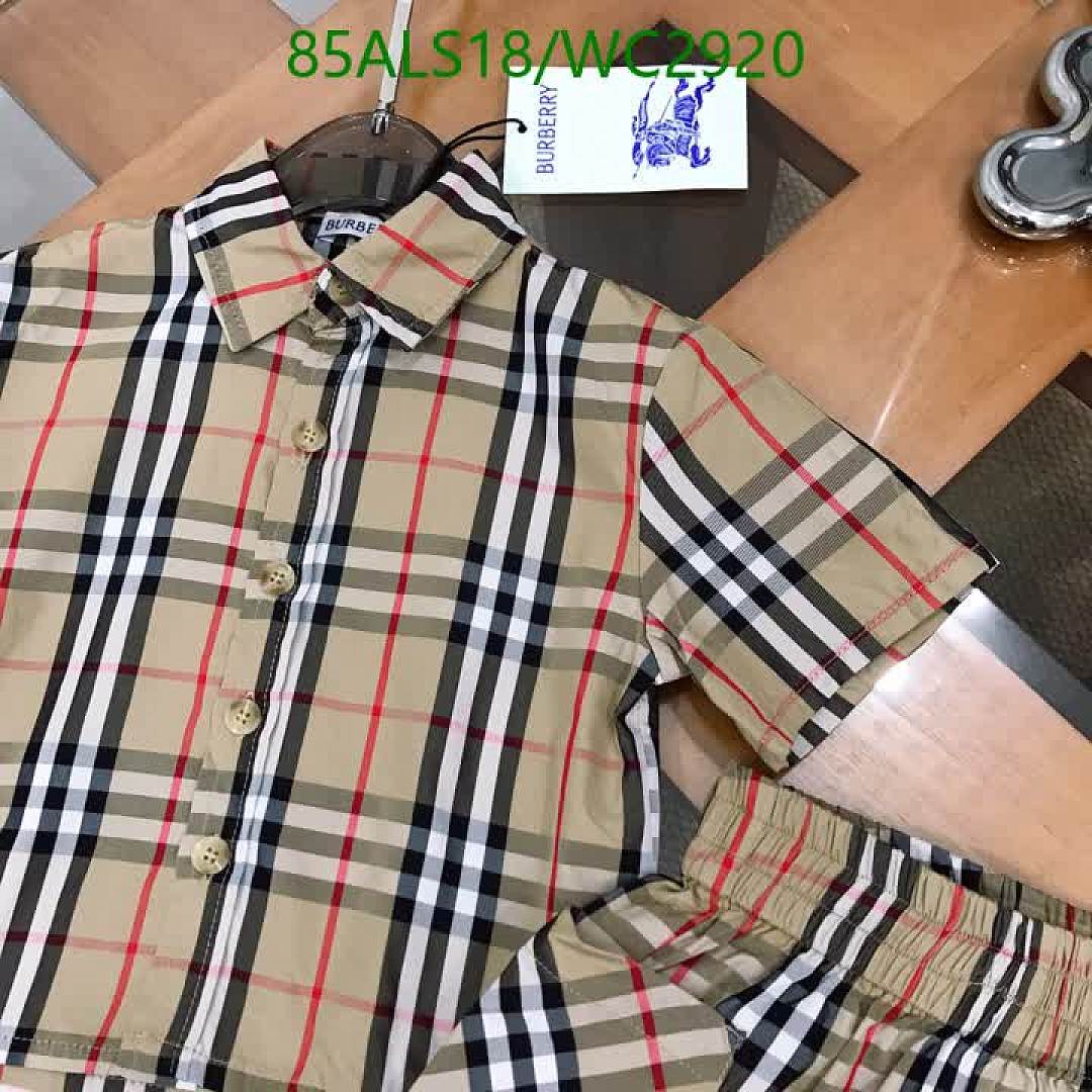 Burberry-Kids Clothing Code: WC2920 $: 85USD