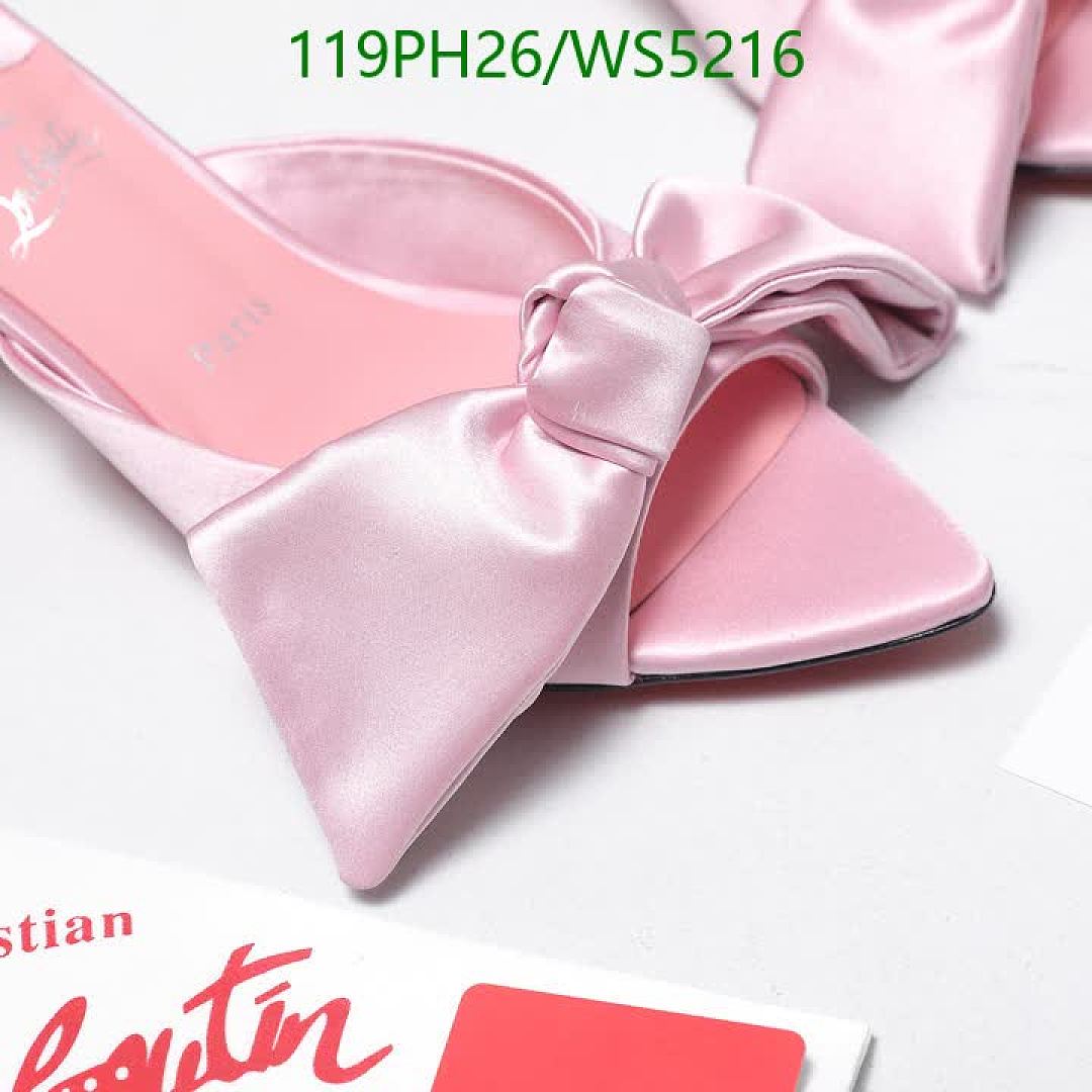 Christian Louboutin-Women Shoes Code: WS5216 $: 119USD