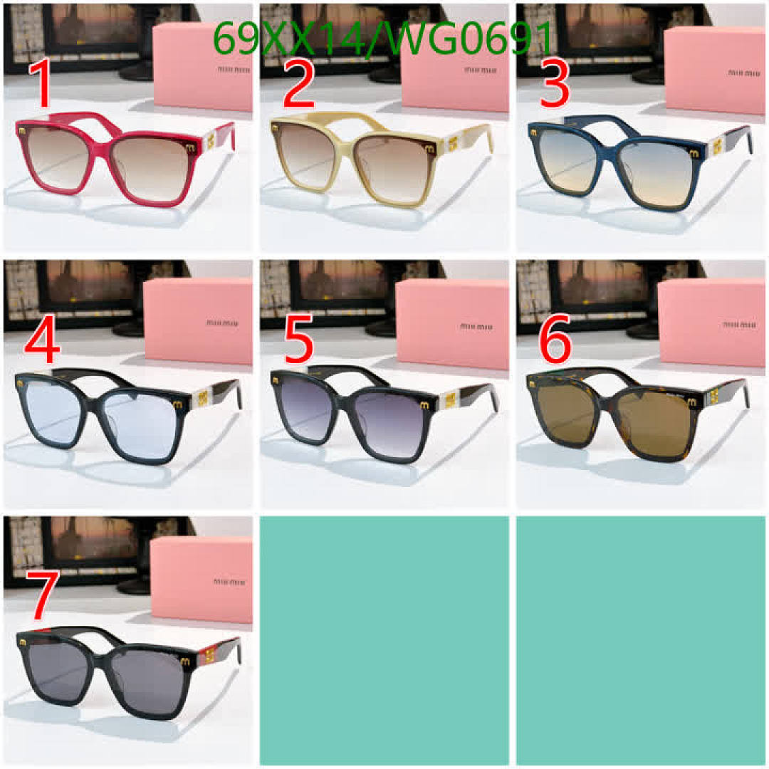 Miu Miu-Glasses Code: WG0691 $: 69USD