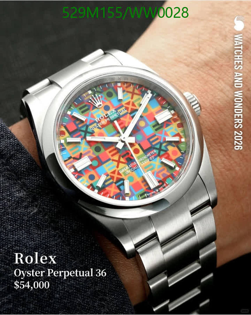 Rolex-Watch-Mirror Quality Code: WW0028 $: 529USD