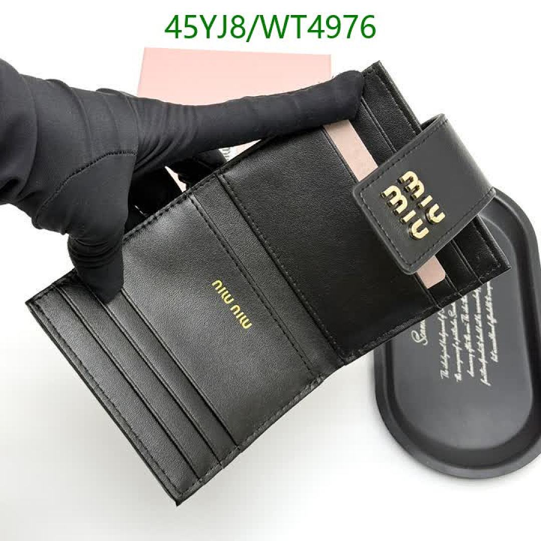 Miu Miu-Wallet-4A Quality Code: WT4976 $: 45USD