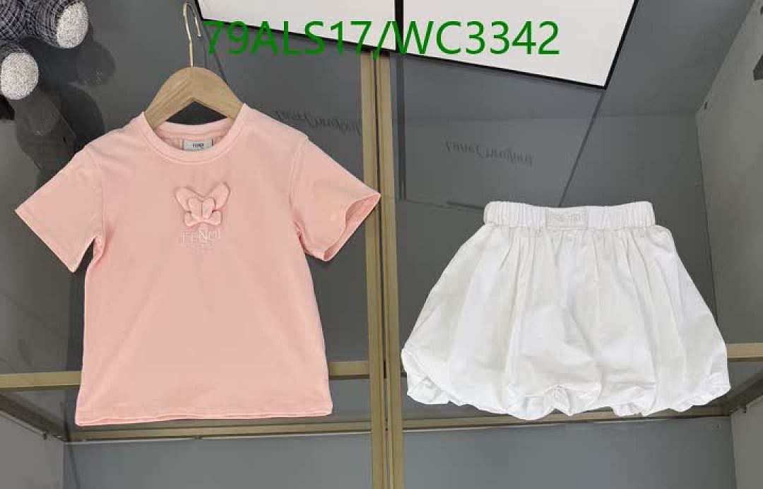 Fendi-Kids clothing Code: WC3342 $: 79USD