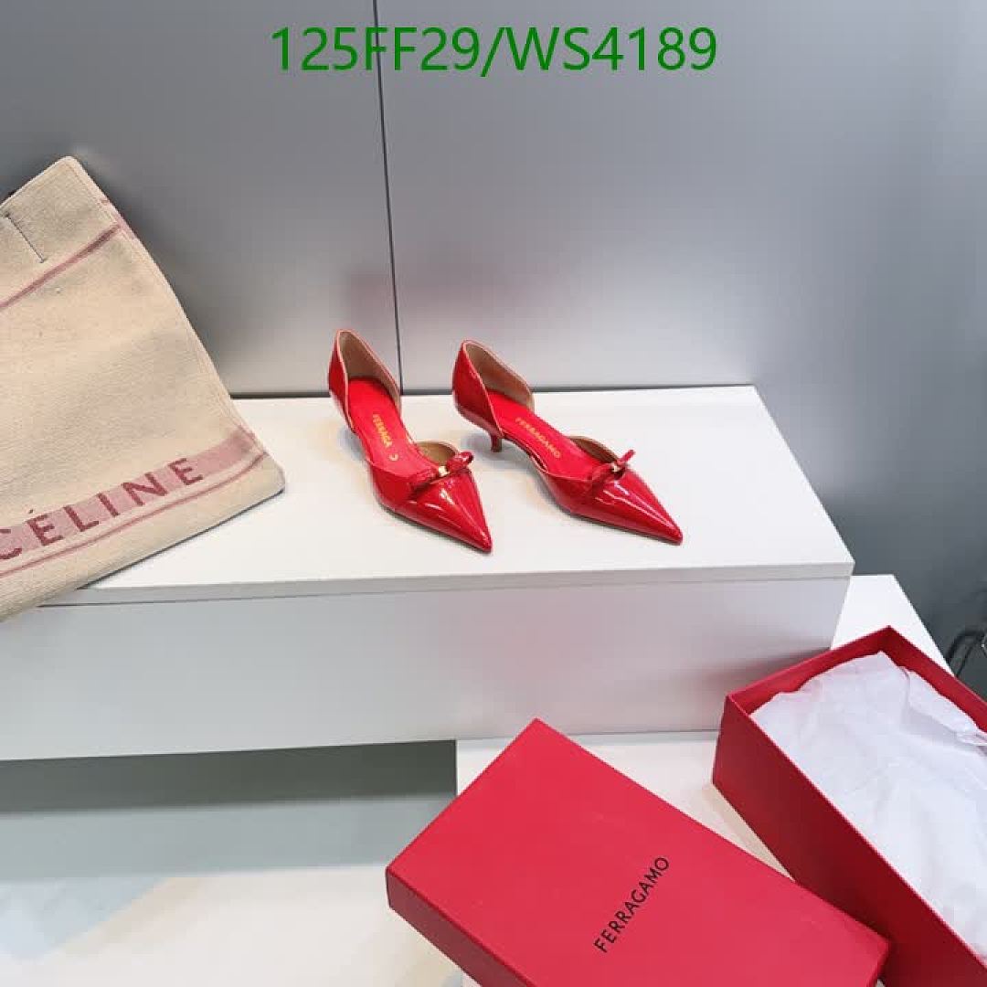 Ferragamo-Women Shoes Code: WS4189 $: 125USD